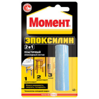 Клей состав двухкомпонентный МОМЕНТ Эпоксилин 48 г (шоу-бокс)