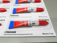 Клей моментальный цианокрилатный конструкционный WURTH, 2г