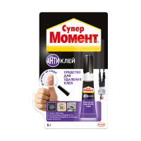 Средство для удаления клея Супер Момент 5г. Антиклей