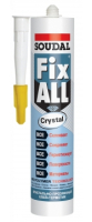 Клей-герметик монтажный универсальный SOUDAL Fix All Crystal прозрачный, 290мл