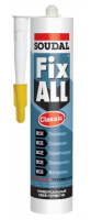 Клей-герметик монтажный универсальный SOUDAL Fix All Classic белый, 290мл
