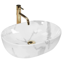 Умывальник REA AMELIA MARMO SHINI 480x345x135