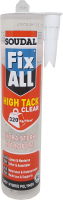Клей-герметик гибридный прозрачный SOUDAL Fix All High Tack Clear, 290мл