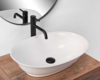 Умывальник REA ROMA WHITE, 550x390x140