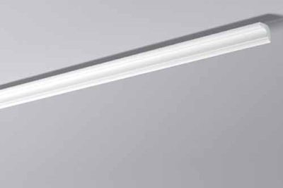 Плинтус потолочный пенополистирольный ДЕКОПЛИНТУС MA, 30х30х2000мм