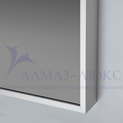 Зеркало АЛМАЗ-ЛЮКС бытовое в раме 1200*400мм (серебро,широкий)