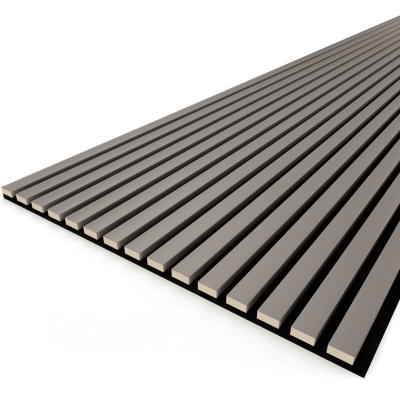 Панель стеновая акустическая МДФ Stella Comfort De Luxe Sandgrau 2780х600х9